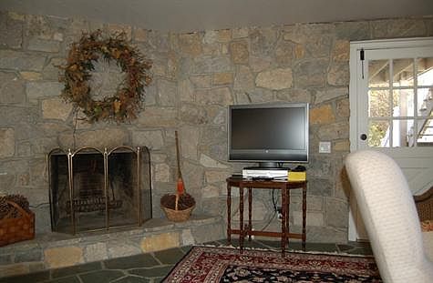 lower level den from kitchen