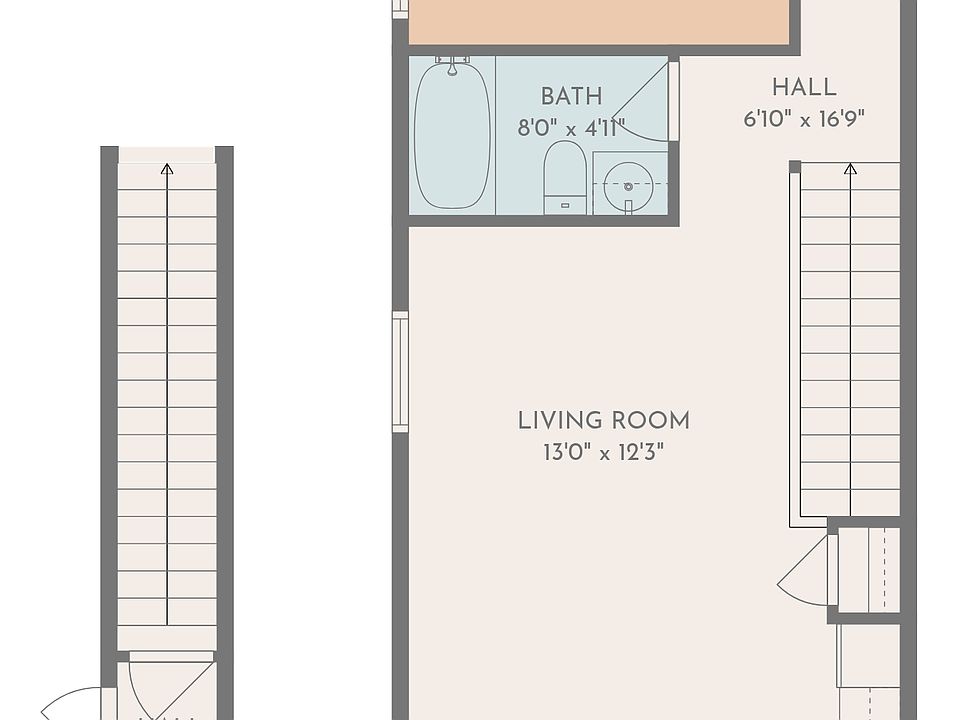 Open floor plan for maximum flexibility.