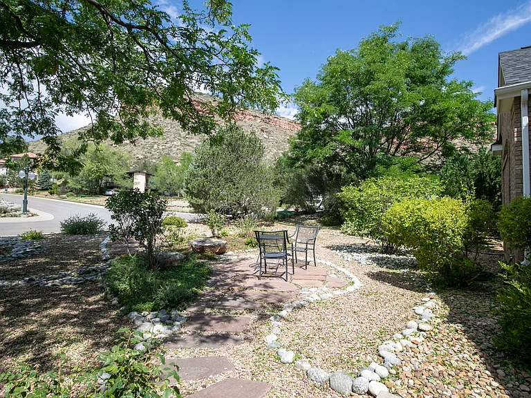 Easy to maintain landscaping.