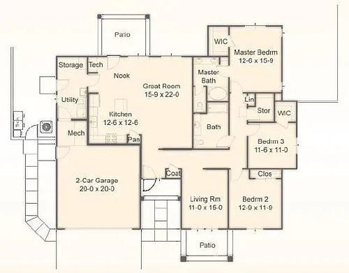 Floor plan CGO - Anthem