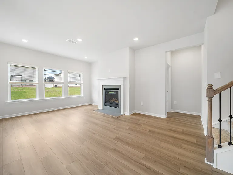 Main Level, kitchen dining area, living room