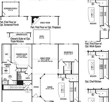 First Floor Options