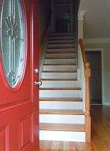 Front Entry-Hardwood Stairs