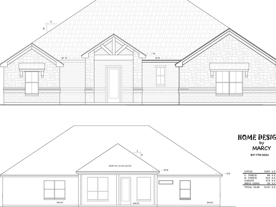 Front Back Elevation