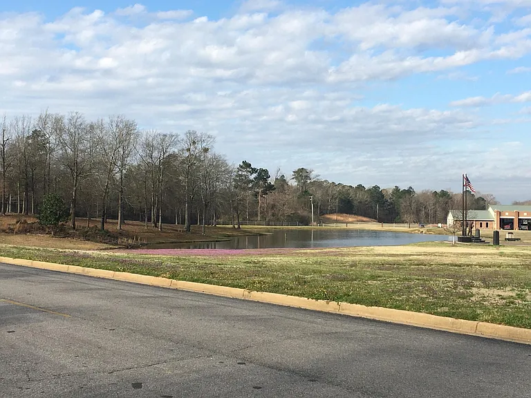 Another pond with trail in nearby Shelton State