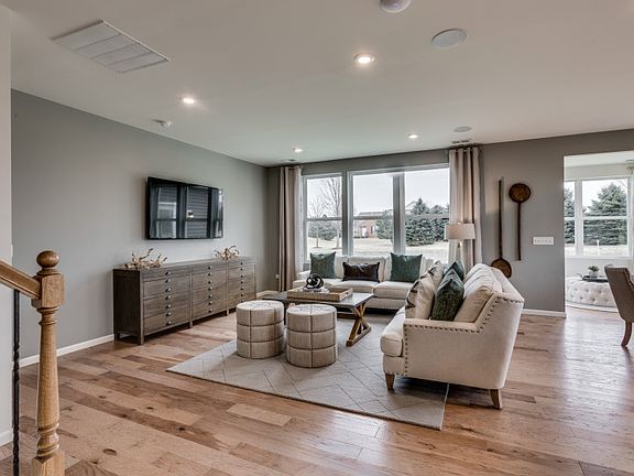 View to Spacious Gathering Room from Foyer