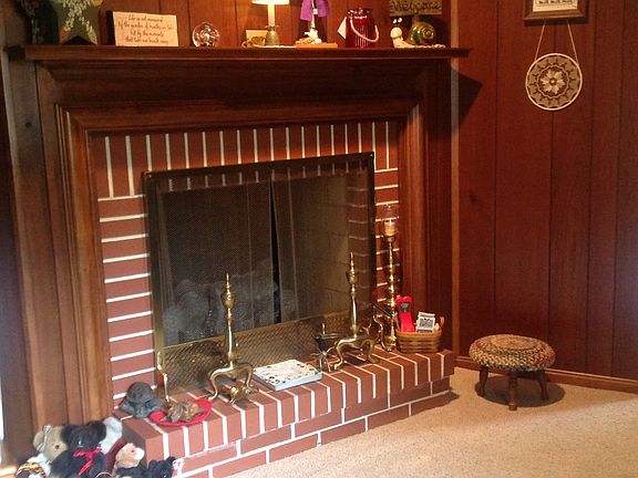 Living room gas/wood burning