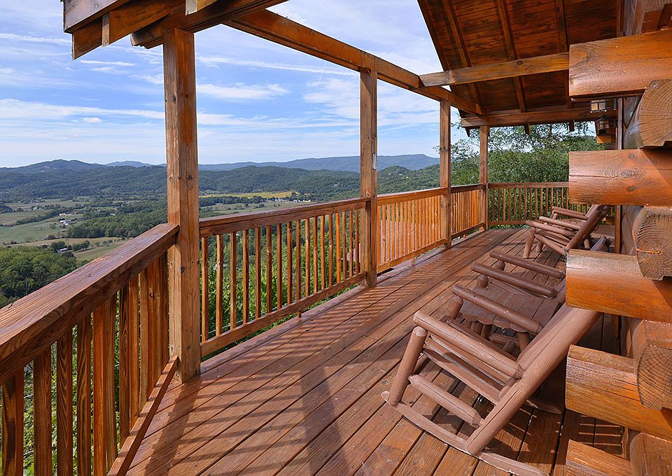 Rocking chairs on main porch