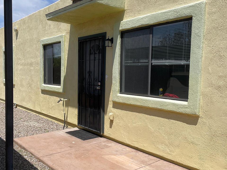 front door - faces west