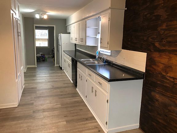 Kitchen to living area