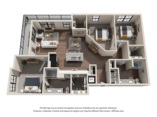Floor plan C1