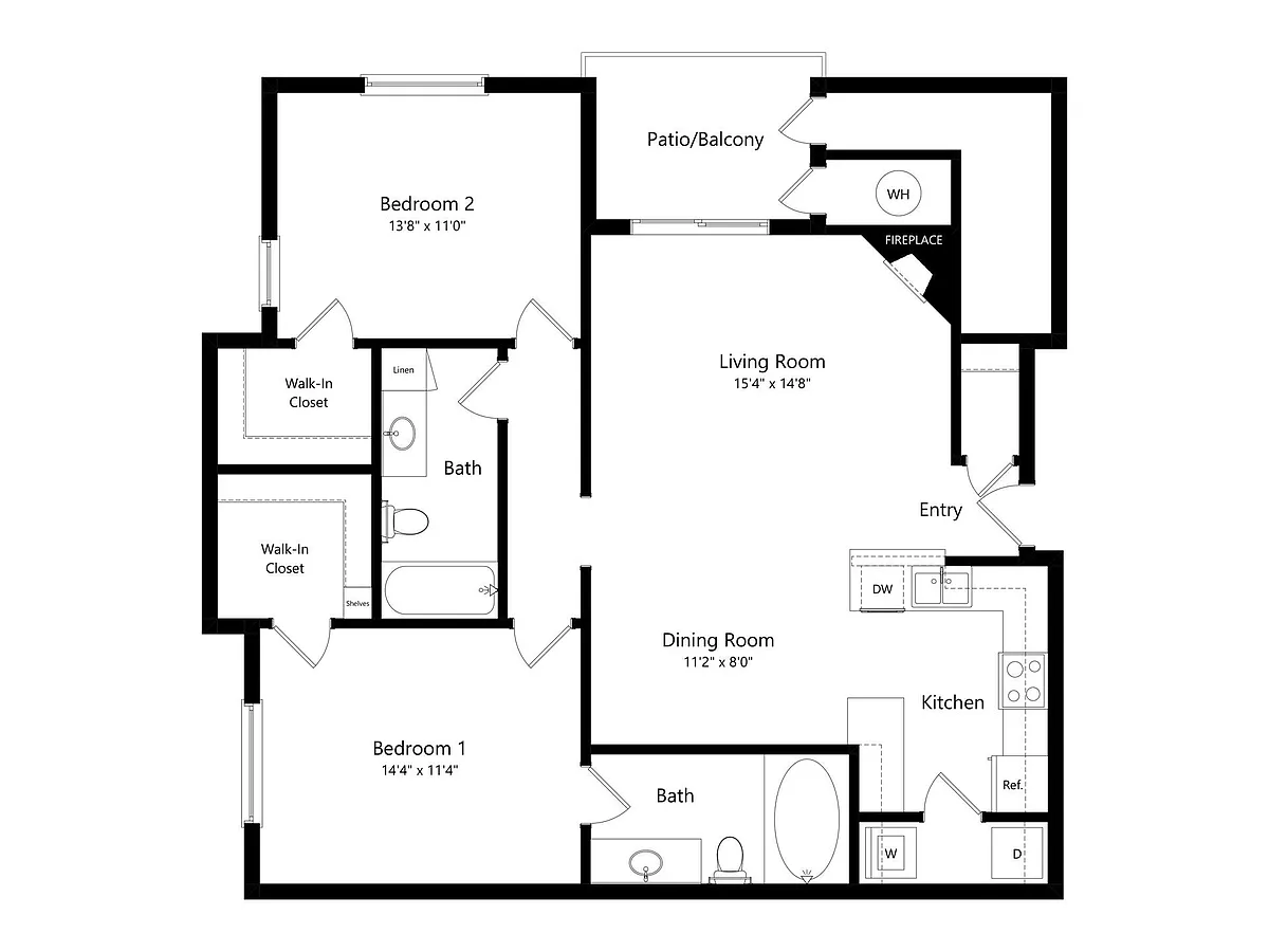 Floor plan Yosemite Nirvana