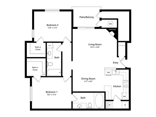Floor plan Yosemite Nirvana