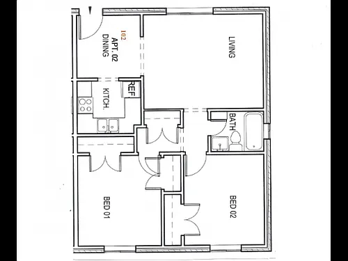 Floor plan The Eagle