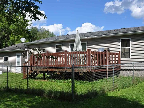 Fenced yard