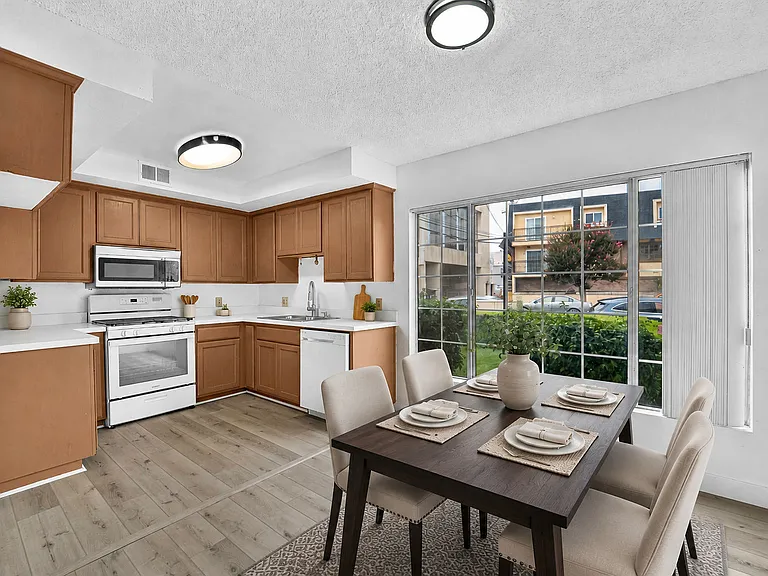 Apartment comes unfurnished.