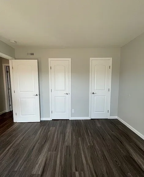 Master bedroom - double closets