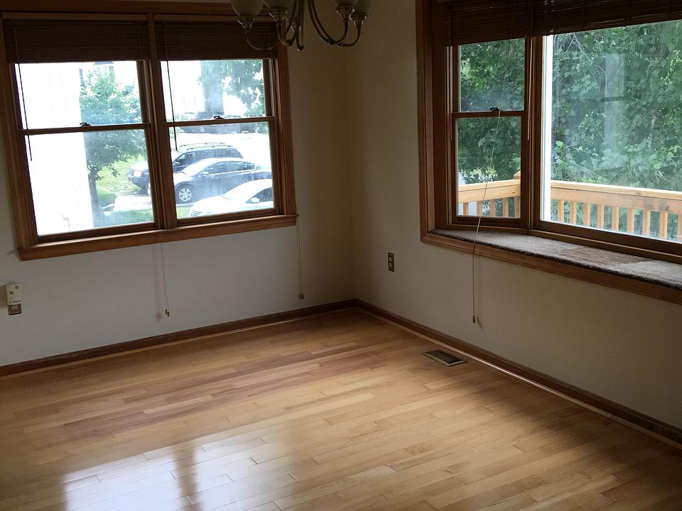 Dining Room with large bay window