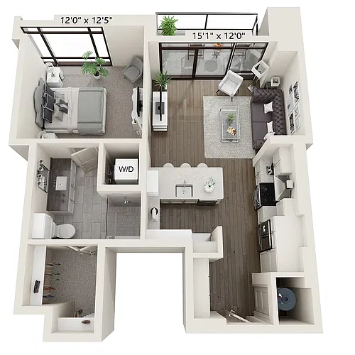 Floor plan A1