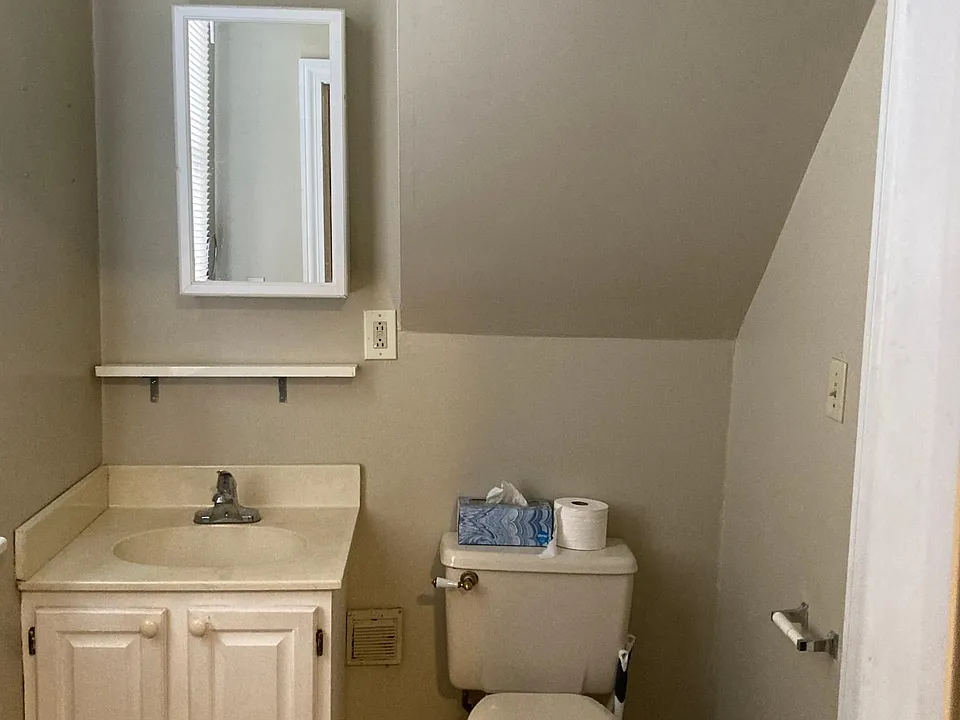 bath stand up shower. for bedroom 2