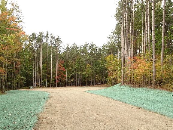 Looking west on drive