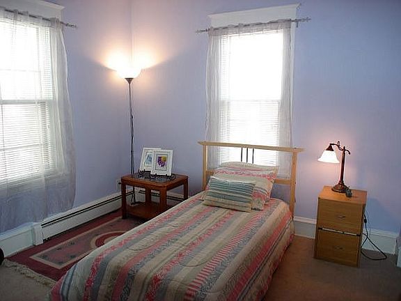 Facing north; guest bedroom