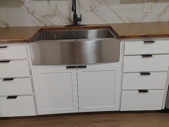 New Sink, Faucet, & Hardware