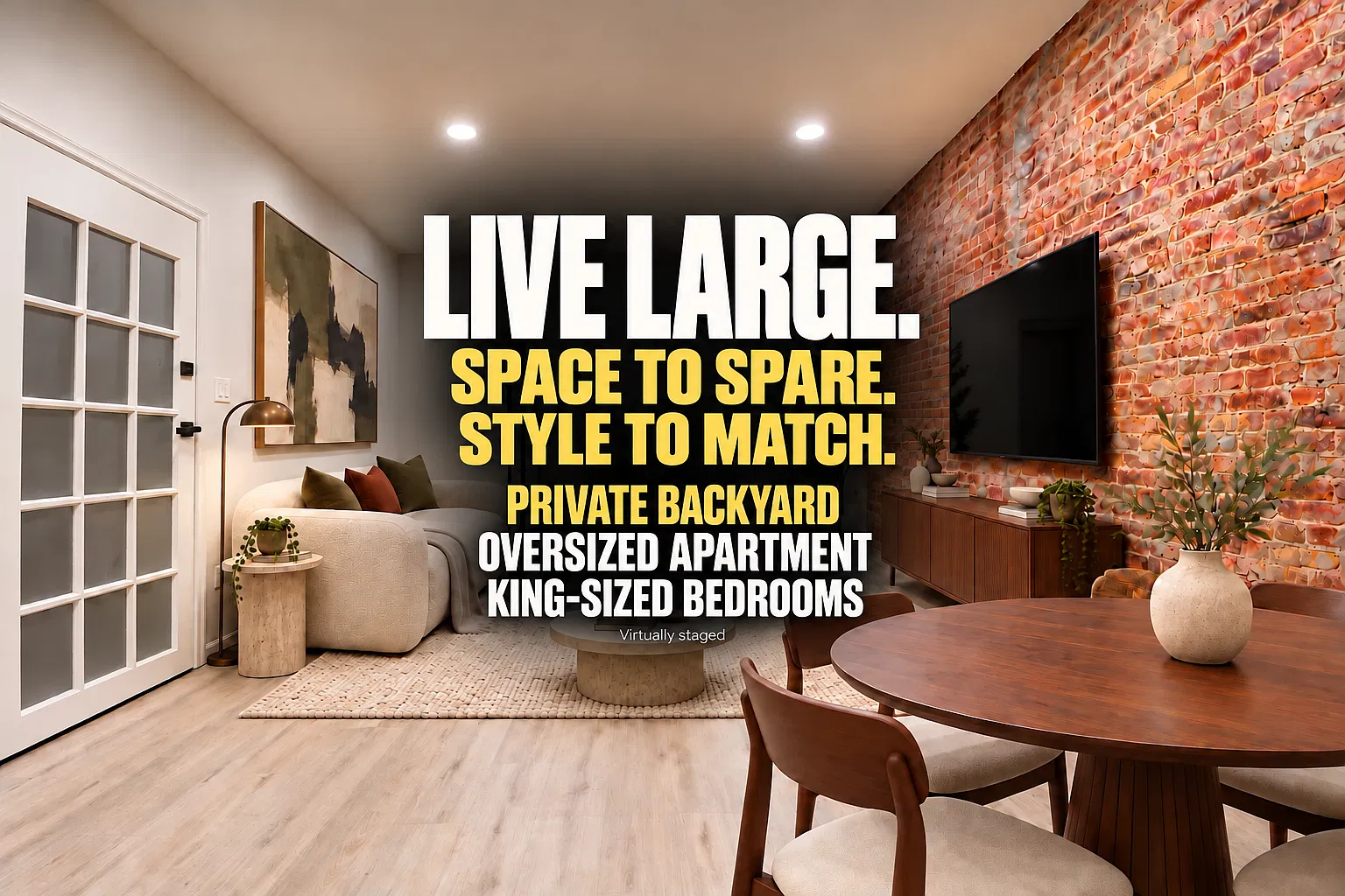 2 bed, 1000 sqft, $3,295 — Photo 1