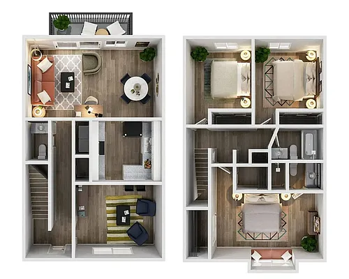 Floor plan C3R