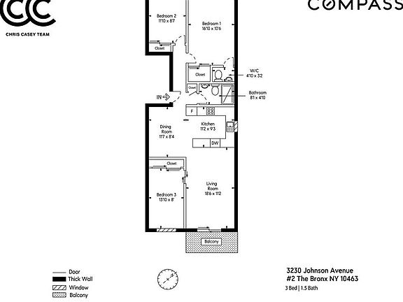 2nd image of 3230 Johnson Ave APT 1