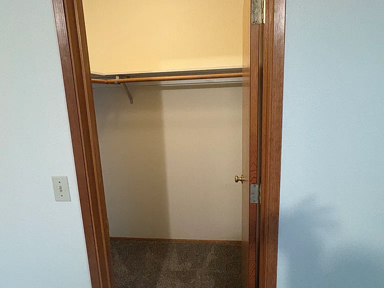 Master bedroom closet.