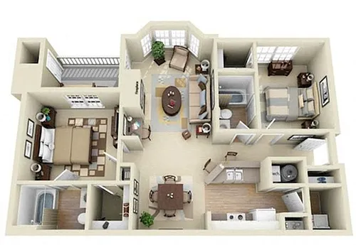 Floor plan The Montreal