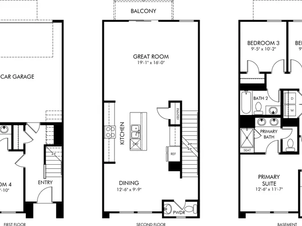 Stuart Plan, McFarland Farms Townhomes
