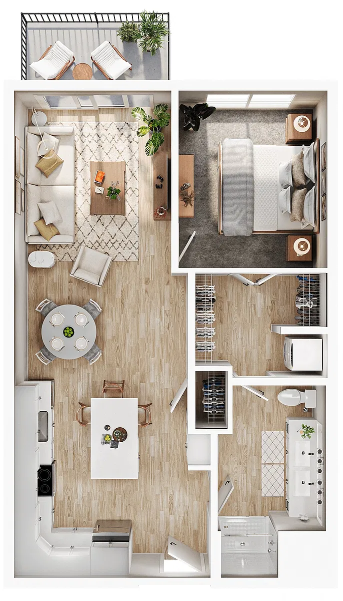 Floor plan Amber