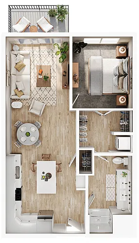 Floor plan Amber