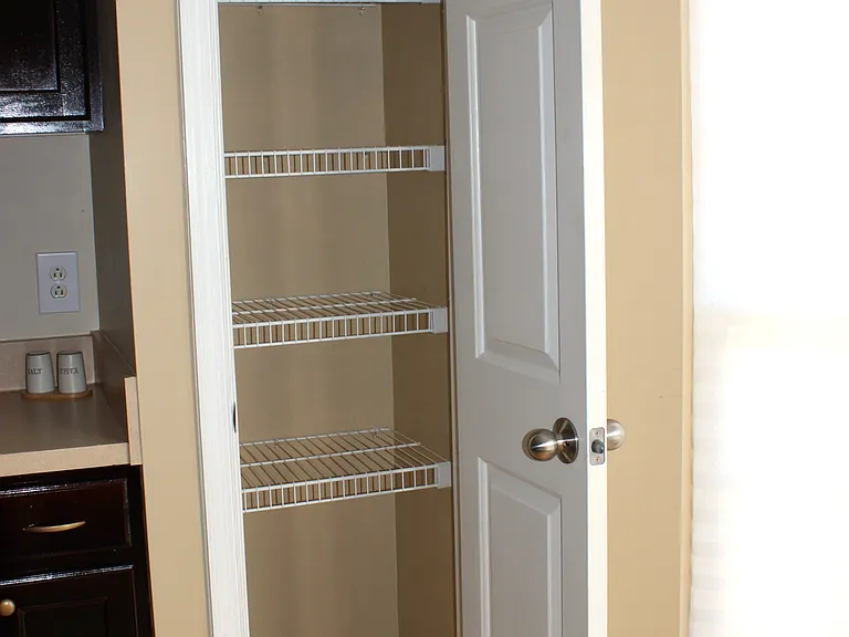 Kitchen pantry with plenty of storage space