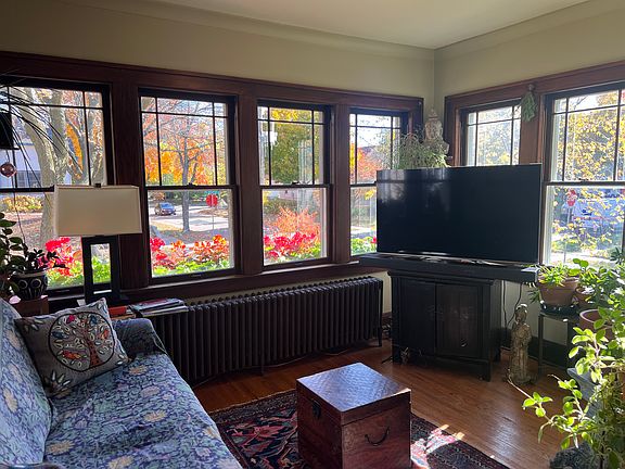 Sunroom is great for hanging out and viewing - lots of light