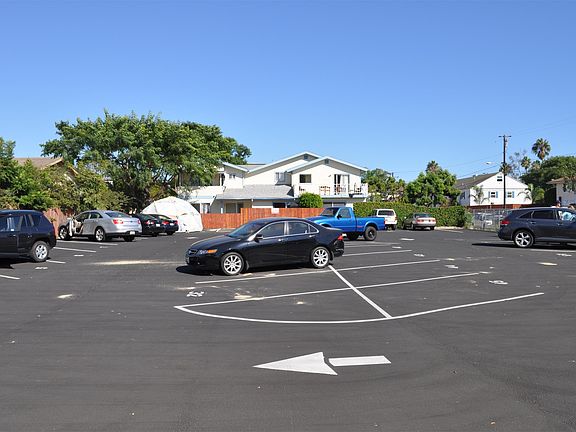 Parking lot, two spaces are included with rent