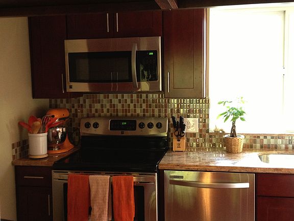 Kitchen View from eating bar