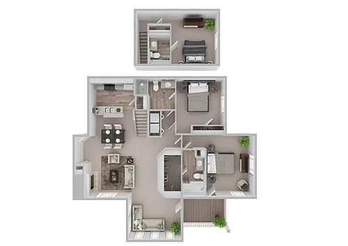 Floor plan 3 Bedroom