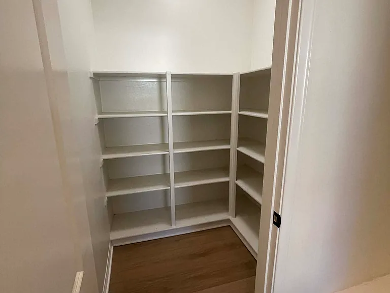 Shoes closet.