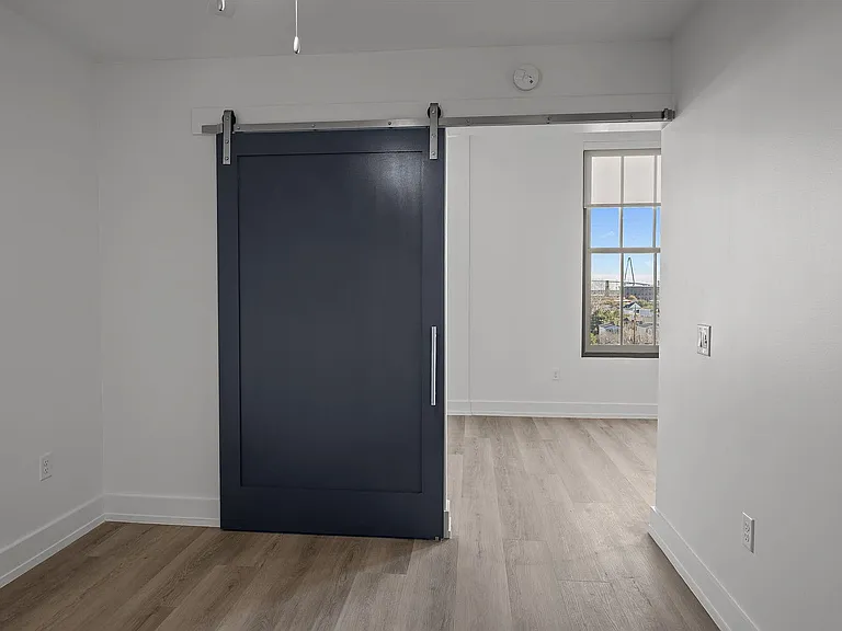 Barn Door Bedroom Entry