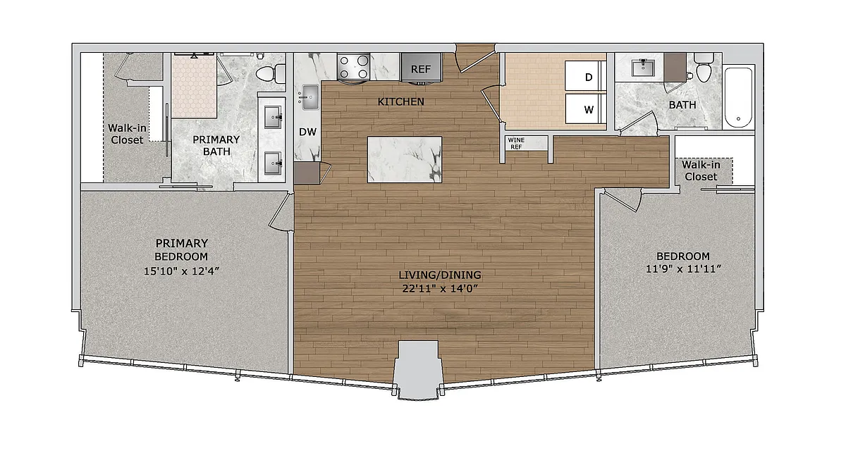 Floor plan B2