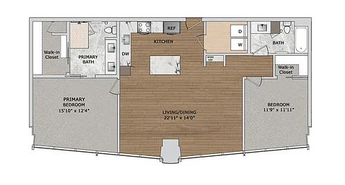 Floor plan B2
