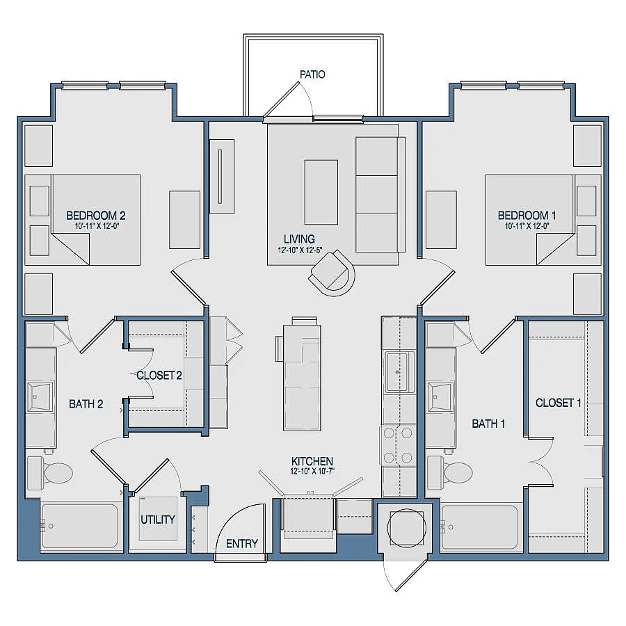 Floor plan B1