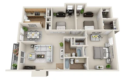 Floor plan The Brook