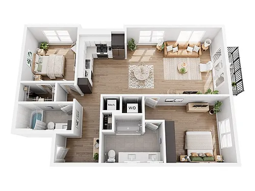Floor plan B9