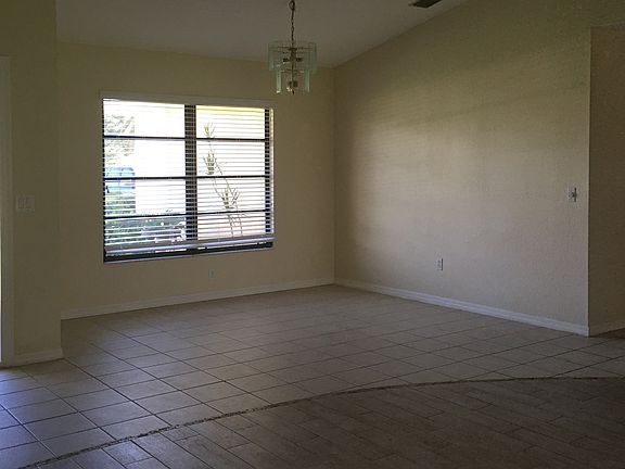 Large living room all tile