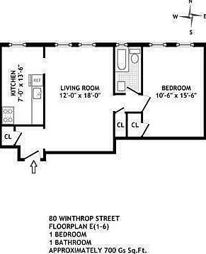 2nd image of 80 Winthrop St #E