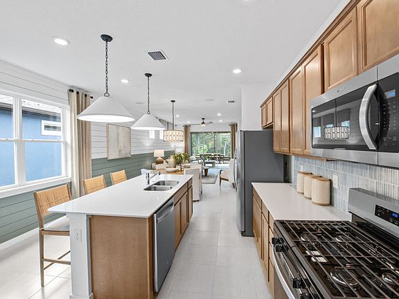 Stylish Kitchen with Stainless Steel Appliances